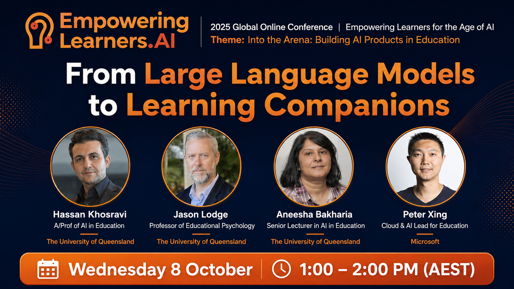 Panel: From Large Language Models to Learning Companions