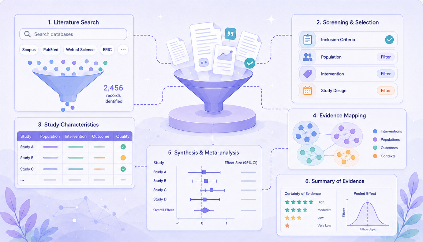 Evidence Synthesis and Systematic Reviews