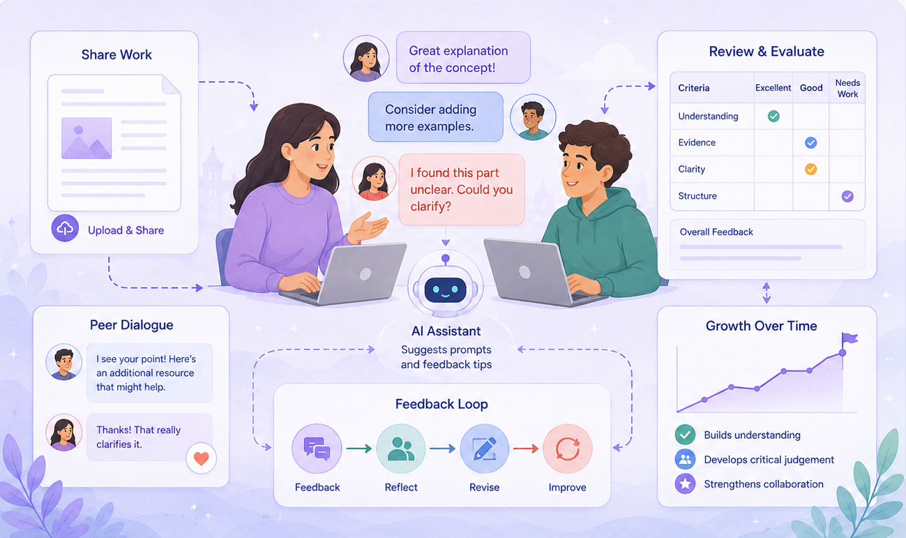 AI-Supported Peer Learning